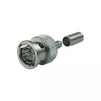 Telegärtner J01002A0058 BNC kábeldugó G04, crimp, HDTV, 75 Ohm, RG-179B/U-hoz