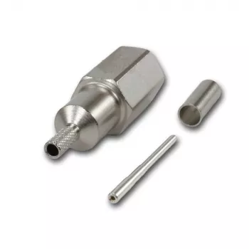 Telegärtner FME kábeldugó crimp G07 crimp/crimp, Low Cost, 15 dB / 2 GHz, B2725, G07 (RG-316/U) - 5 db J01700A0010