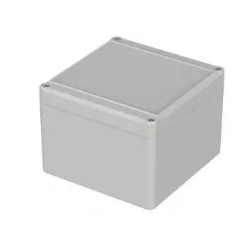 Bopla EUROMAS ET 227 F Universal Enclosure 122 x 120 x 87 mm, Light Grey ABS, IP65 63227200