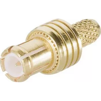 TELEGÄRTNER MCX egyenes csatlakozó 50 Ohm crimp/forrasztás RG174/RG188/RG316-hoz