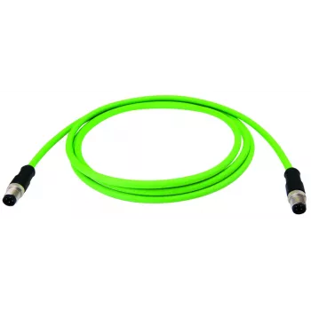Telegärtner 100017268 Cat.6A S/FTP patch kábel, RJ45, 7,5 m, szürke, LSZH