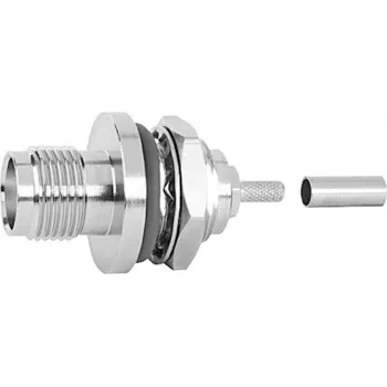 Telegärtner TNC kábelaljzat crimp G07 50 Ohm, forrasztás/crimp, A4016, Z04, G07 (RG-316/U) - 1 db (J01011A0058)