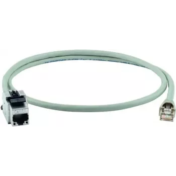 Telegärtner L00004A0128 Cat.6A S/FTP patchkábel, 7,5 m, szürke