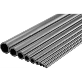 Reely szénszál cső 7 mm x 1000 mm (belső átmérő 5 mm)