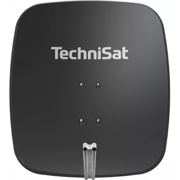 TechniSat SATMAN 65 PLUS parabolaantenna – 65 cm, 35,7 dBi erősítés, HDTV, árbocrögzítés, világosszürke