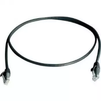 Telegärtner L00001A0238 2 m Cat6 U/UTP fekete hálózati kábel