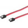 GoodConnections SATA 3 Gb/s kábel reteszeléssel, 0,5 m, piros 5045-A05