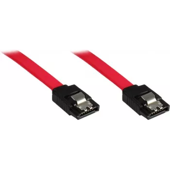 GoodConnections SATA 3 Gb/s kábel reteszeléssel, 0,5 m, piros 5045-A05