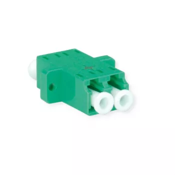 Telegärtner J08071A0021 LC/APC single-mode optikai csatlakozó, zöld