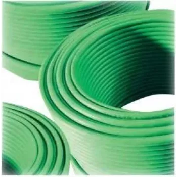 Telegärtner 100017323 RJ45 patchkábel, CAT 5, zöld, törésvédelemmel
