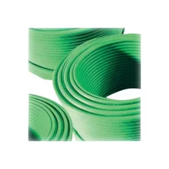 Telegärtner 100017329 RJ45 CAT 5 patchkábel törésvédelemmel, zöld