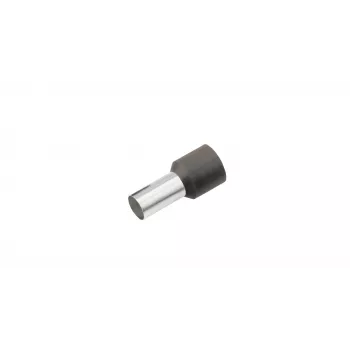 Cimco 187120 részben szigetelt érvéghüvely, 1,5 mm², fekete, 100 darab