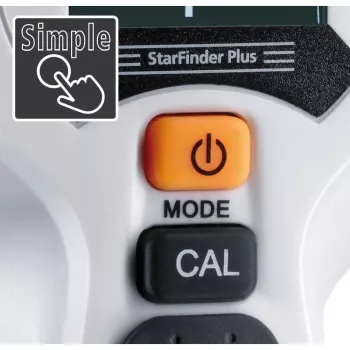 Laserliner StarFinder Plus 080.972E fal- és gerendakereső fa, fém és feszültség alatti AC-kábel vezetéssel