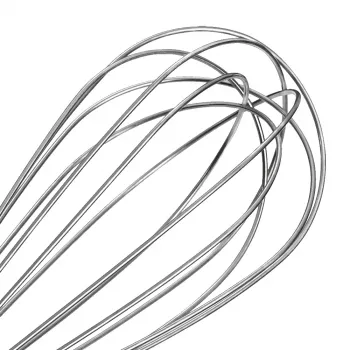 Lurch TANGO habverő 30 cm, rozsdamentes acél és szilikon, ezüst/sötétszürke 230030