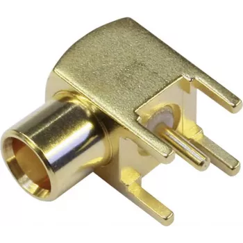 TELEGÄRTNER MCX aljzat PCB függőleges 50 ohm HF-csatlakozó J01271A0161