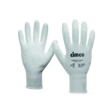 Cimco Skinny Soft védőkesztyű, 10-es méret (L), fehér 141264