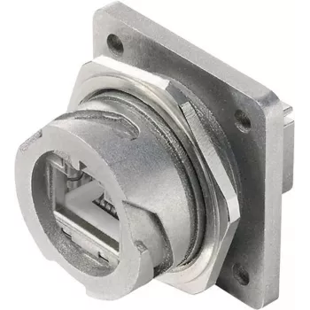 Telegärtner STX V1 RJ45 karima szett fém 1. változat csatlakozó, panelmontázs 8P8C J80020A0001
