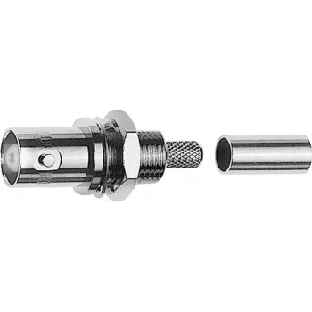 Telegärtner BNC kábeldugó aljzat crimp 50 Ohm RG-58 C/U-hoz (J01001A0078)