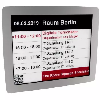 Kindermann Doorsign E-Ink 12,2 nemesacél kerettel 5002000621