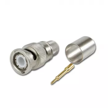 Telegärtner BNC krimpdugó RG214/U és RG393/U kábelhez, 50 Ohm, 1 db J01000A0060