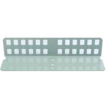 Telegärtner üvegszálas előlap 12xSC-duplex vagy ST/SC-duplex, világosszürke H02025A0328