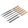 Cimco precíziós reszelőkészlet 206750, 6 részes, 160 mm, 2-es vágás, DIN 7283