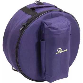 DIMAVERY DB-20 pergődobtáska 14 inch x 6,5 inch, párnázott nejlontáska, fekete 26070500