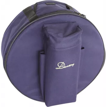 DIMAVERY DB-20 pergődobtáska 14 inch x 6,5 inch, párnázott nejlontáska, fekete 26070500