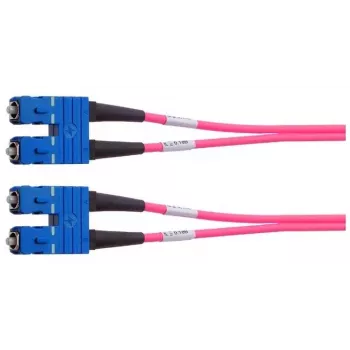 Telegärtner SC/SC OM4 duplex üvegszál patchkábel, 2 m, lila L00881A0028