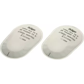 Dräger X-plore Pad P3 R bajonett részecskeszűrő házzal, 2 darabos csomag 6738011