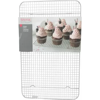 Städter téglalap alakú sütőrács 42,5 x 29,5 x 2,5 cm krómozott acél 464261