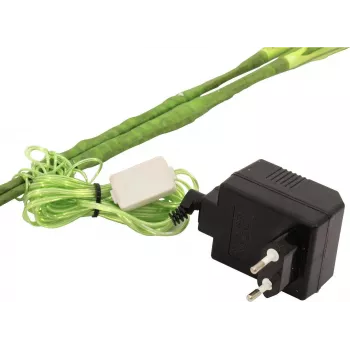 EUROPALMS Aronstab, 3 darabos készlet LED-ekkel, fehér, 85cm (83330302)