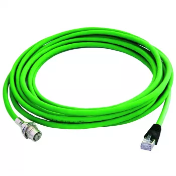 Telegärtner Cat.6A S/FTP patch-kábel, 3 m, LSZH, szürke 100017394