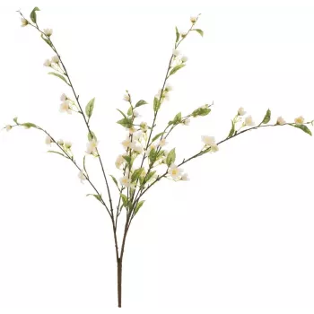 EUROPALMS mű cseresznyevirág-ág, fehér, 60cm 82530565