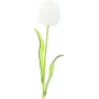 EUROPALMS Crystal Tulip művirág, fehér, 61cm, 12 darabos csomag (82600204)