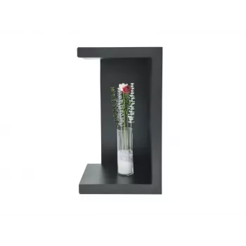 EUROPALMS Crystal Rose művirág, átlátszó, 81cm, 12 darabos csomag kedvezményes csomag 82600210