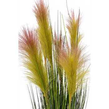 EUROPALMS Feather Grass, Artificial, Rosé, 90cm 82505865