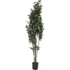 EUROPALMS Schefflera műnövény, 120cm, zöld 82600157