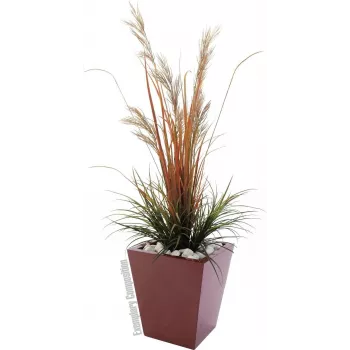 EUROPALMS Leichtsinn Basic-50 dekoratív gömb, piros, fényes 83011868