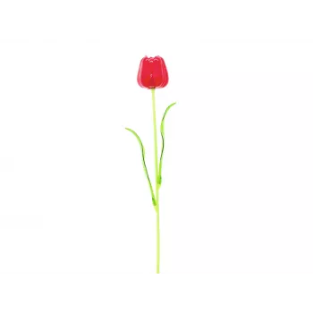 EUROPALMS Kristálytulipán műtulipán, piros, 61cm, 12 darabos csomag 82600205