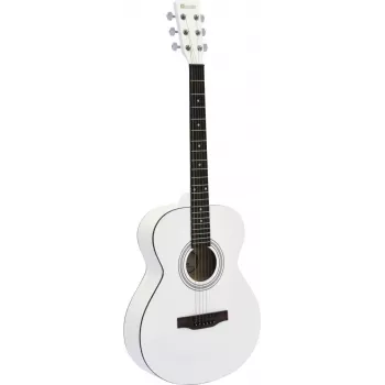DIMAVERY AW-303 Western Guitar White 26242007
