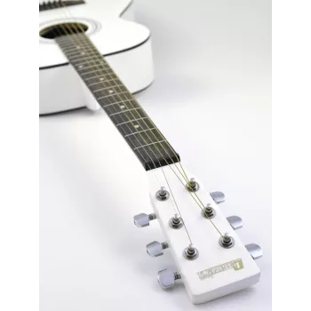 DIMAVERY AW-303 Western Guitar White 26242007