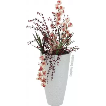EUROPALMS mű orchidealevél (EVA), zöld, 45cm 82530574