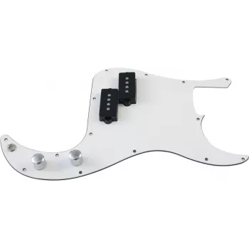 DIMAVERY pickguard PB elektromos basszusgitár modellekhez, 3 rétegű fekete 26300210