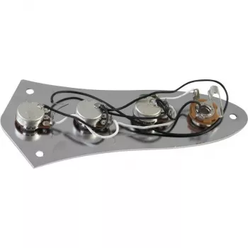 DIMAVERY vezérlőlap JB stílusú elektromos basszusgitár modellekhez (26300222)