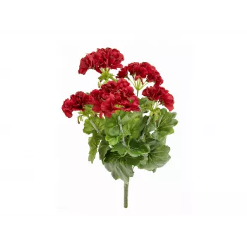 EUROPALMS mű muskátli, sötétvörös, 42 cm 82600112