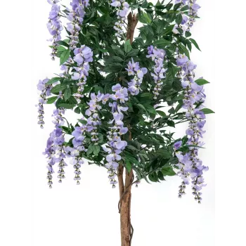 EUROPALMS Artificial Laburnum Tree (Goldregenbaum), Violet, 150cm 82507135