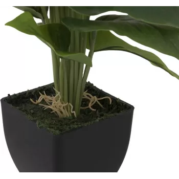 EUROPALMS Calla mini műnövény, sárga-narancs, 43 cm 82540346