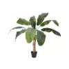 EUROPALMS mű banánnövény, 100 cm, zöld levelek, fekete cserép 82509503