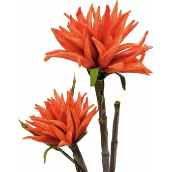 EUROPALMS Dahlia (EVA), műnövény, narancssárga, 100cm (82532006)